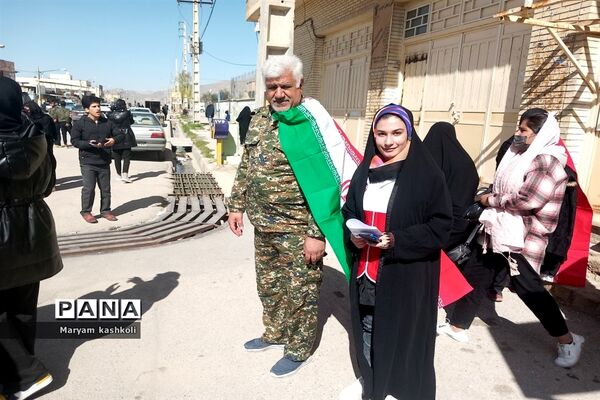 حماسه حضور ۲۲ بهمن در شهرستان رستم