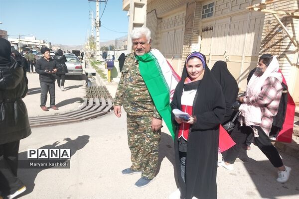 حماسه حضور ۲۲ بهمن در شهرستان رستم