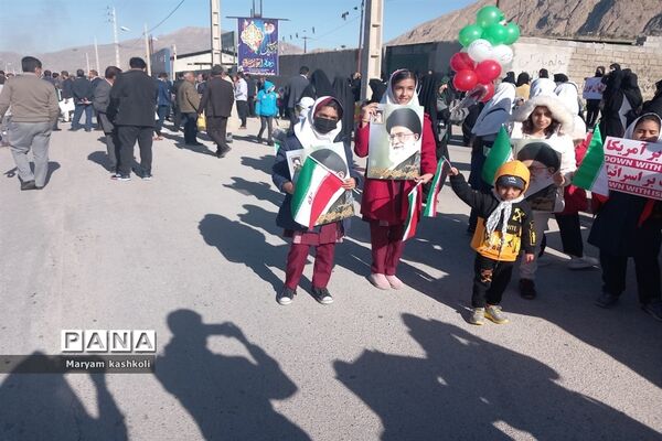حماسه حضور ۲۲ بهمن در شهرستان رستم