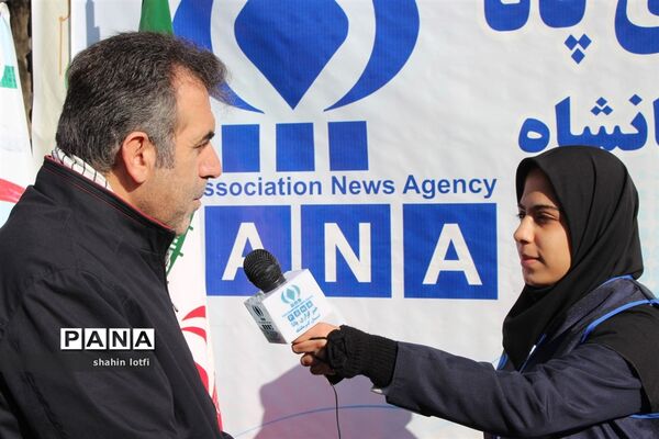 حضور پرشور خبرنگاران پانا در راهپیمایی 22 بهمن