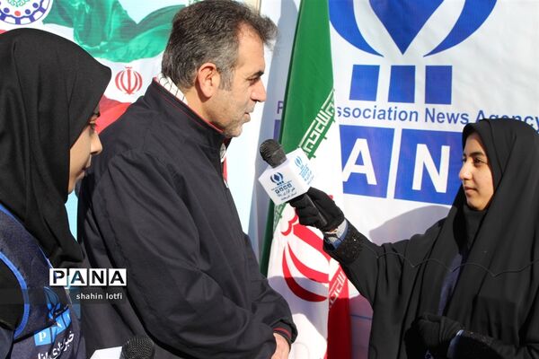 حضور پرشور خبرنگاران پانا در راهپیمایی 22 بهمن