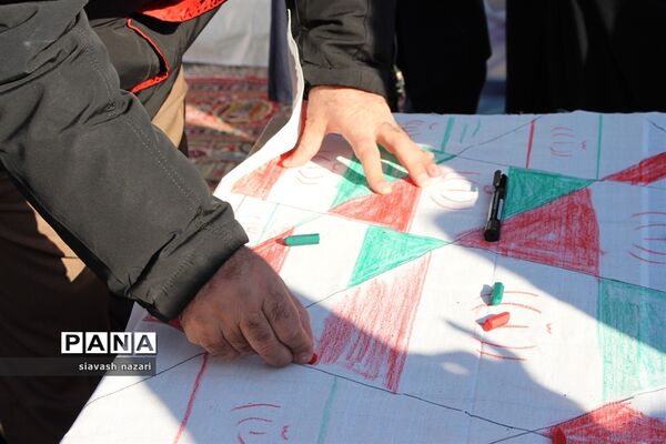 فعالیت‌های غرفه پانا در راهپیمایی 22 بهمن