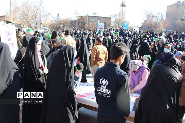 فعالیت‌های غرفه پانا در راهپیمایی 22 بهمن