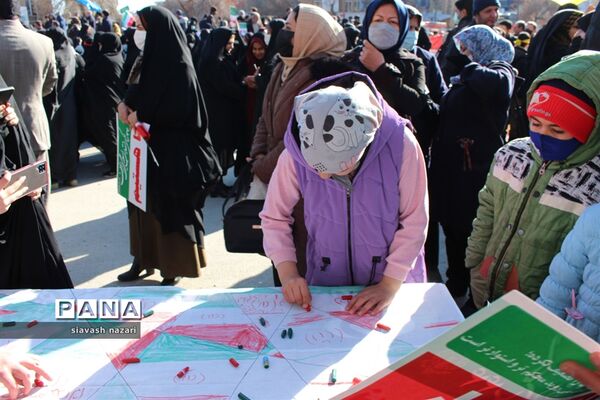 فعالیت‌های غرفه پانا در راهپیمایی 22 بهمن