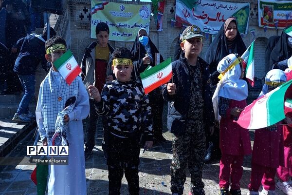 راهپیمایی ۲۲ بهمن در شوشتر