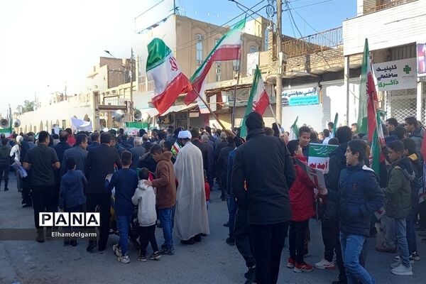 راهپیمایی ۲۲ بهمن در شوشتر