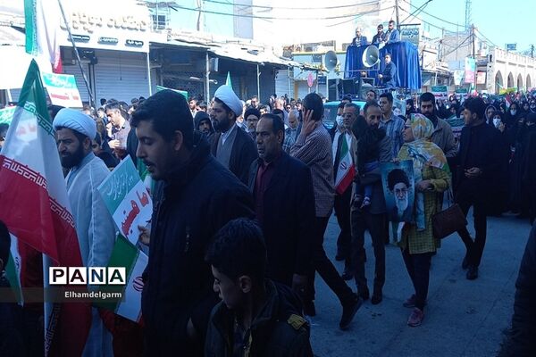 راهپیمایی ۲۲ بهمن در شوشتر