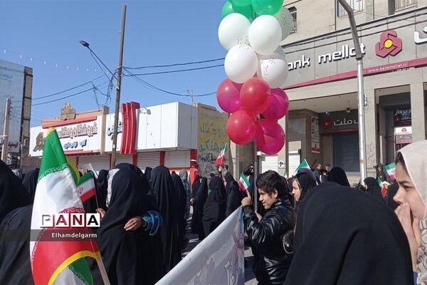 راهپیمایی ۲۲ بهمن در شوشتر
