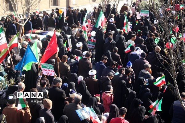 جشن چهل و چهارمین سالگرد پیروزی انقلاب اسلامی در قم