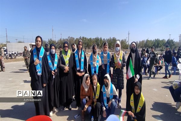 راهپیمایی ۲۲ بهمن در هندبجان