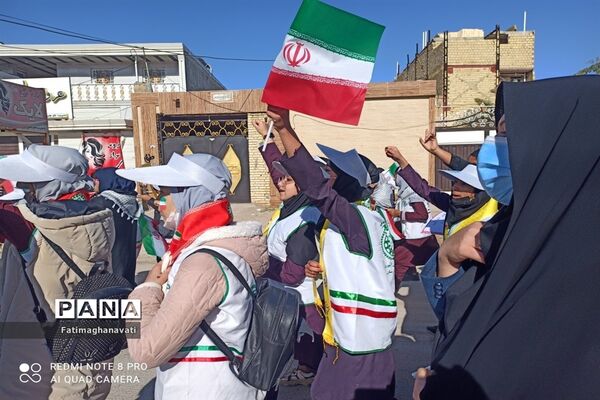 راهپیمایی ۲۲ بهمن در رامشیر