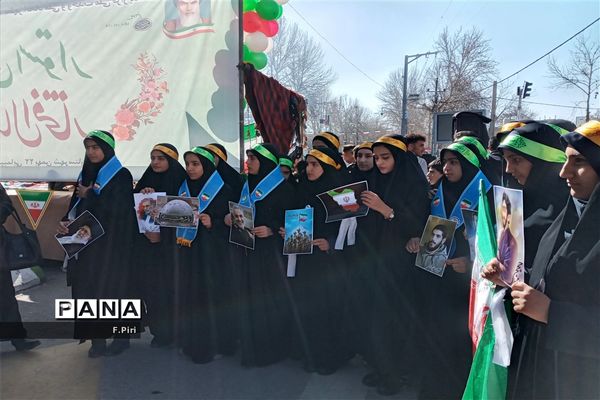 راهپیمایی ۲۲ بهمن ماه در الشتر