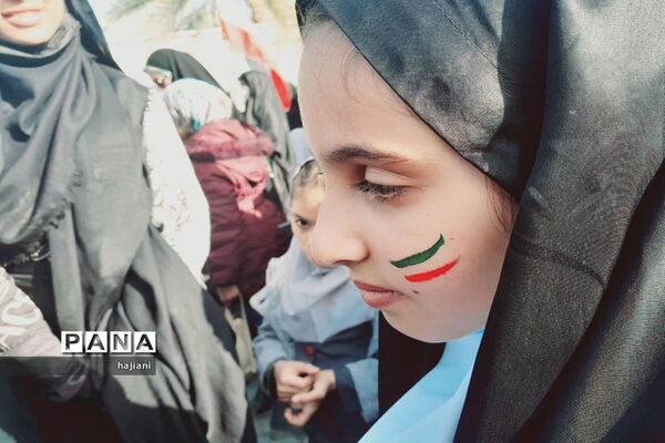 راهپیمایی 22 بهمن در کاکی