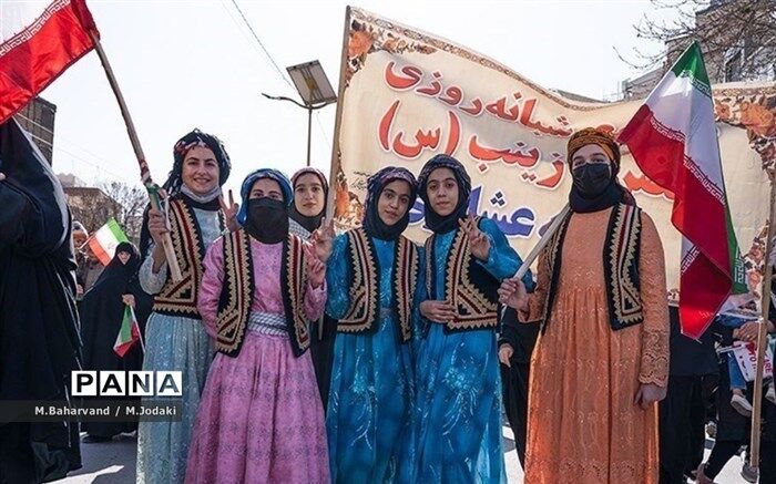 از پیر تا جوان همه پای کار انقلاب اسلامی هستند!/ فیلم