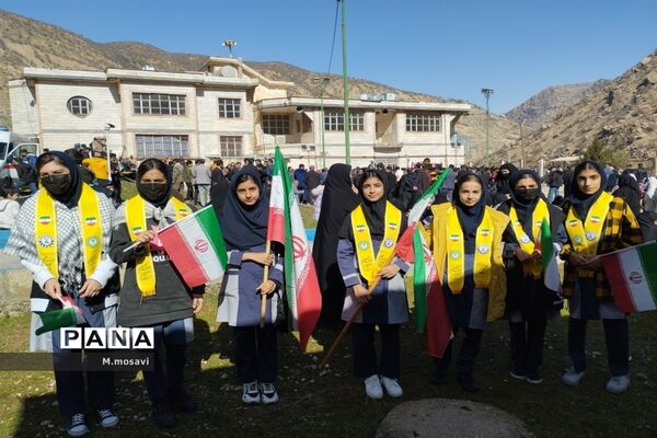 راهپیمایی یوم الله ۲۲ بهمن ماه در سپیددشت