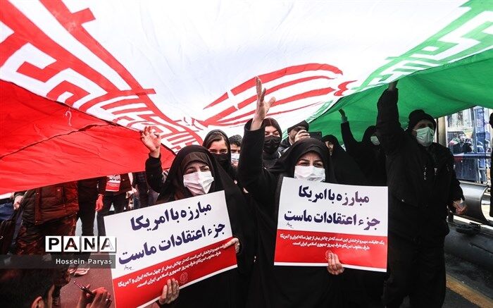 دارالمرحمه سمنان، سربلند از آزمون حضور مردم در راهپیمایی ۲۲ بهمن