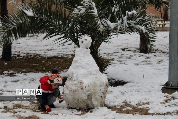 تهران لباس سفید بر تن کرد