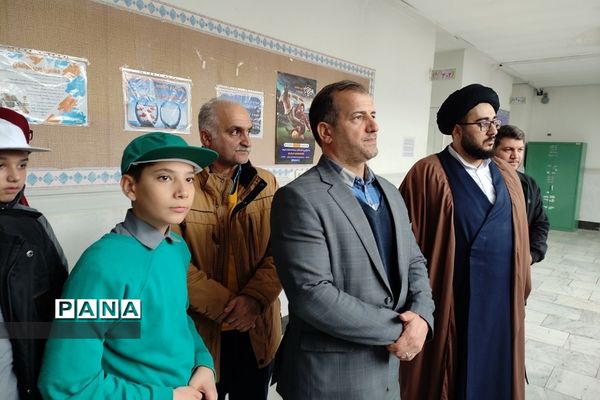 نمایشگاه مدرسه انقلاب مرکز پرورش استعدادهای درخشان دارالفنون شهریار