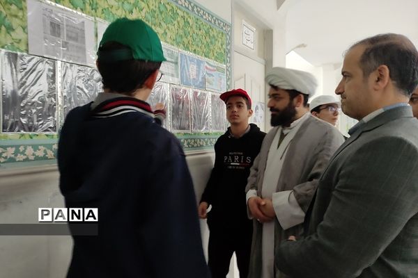 نمایشگاه مدرسه انقلاب مرکز پرورش استعدادهای درخشان دارالفنون شهریار