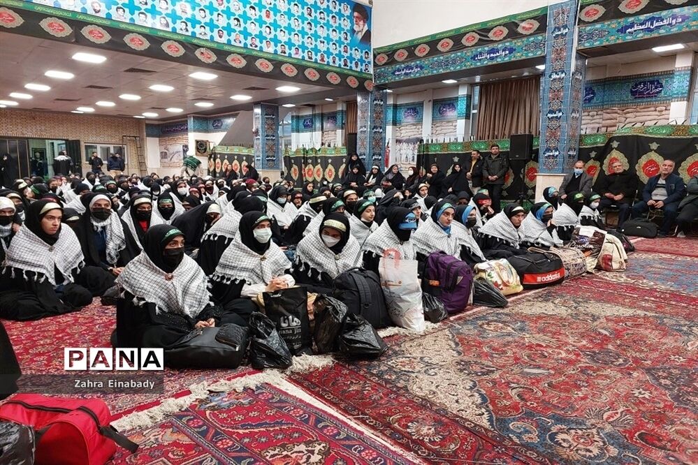 اعزام دومین گروه اردوی راهیان نور دانش‌آموزی شهرستان ملارد