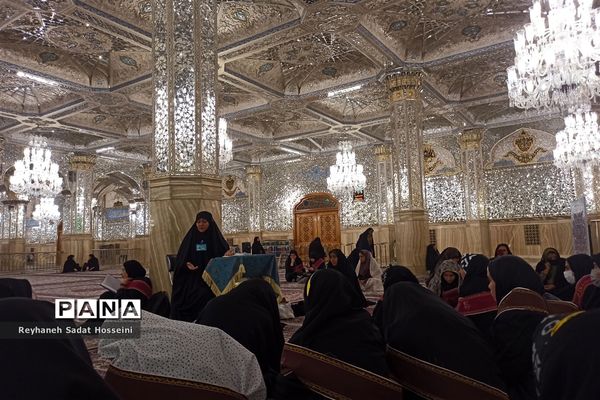 چهارمین روز از اردوی دانش‌آموزان زیارت اولی‌ فارس به مشهد مقدس