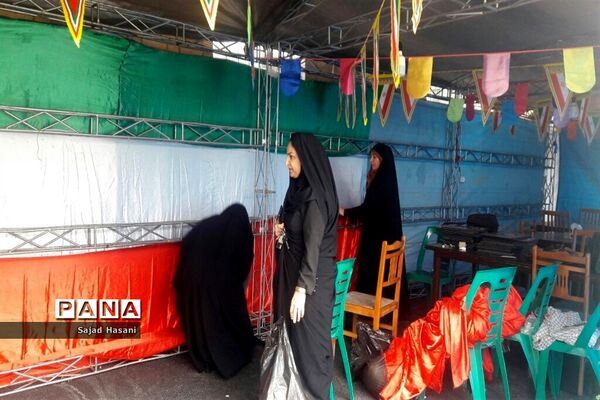شیراز میزبان دانش‌آموزان دختر والیبالیست و بسکتبالیست سراسر کشور