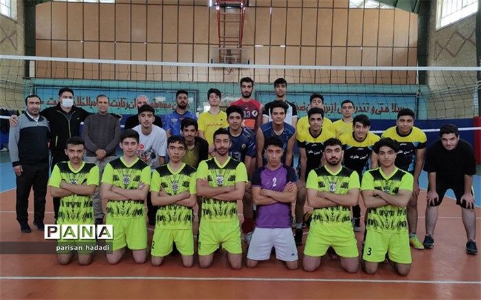 پایان رقابت‌های والیبال دانش‌آموزان متوسطه دوم شهرستان شهریار