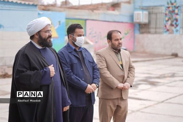 دیدار نماینده ترشیز با دانش‌آموزان کاشمر