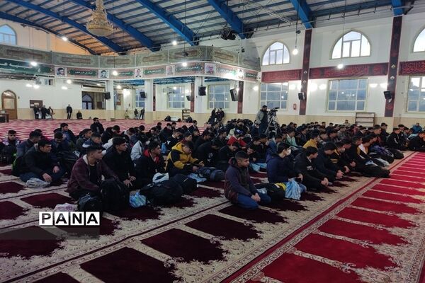 اعزام دانش‌آموزان پسر استان زنجان به اردوی راهیان نور