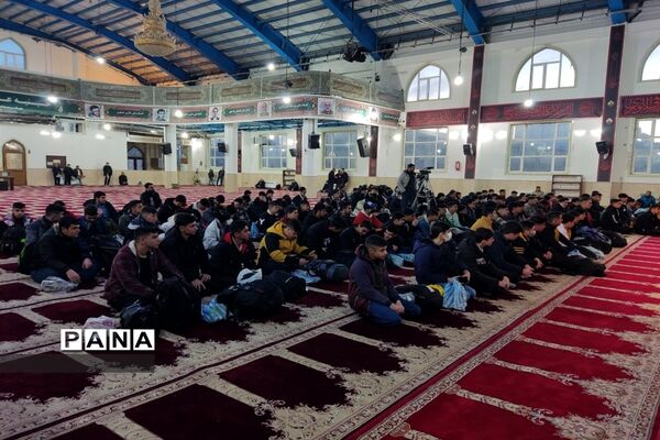 اعزام دانش‌آموزان پسر استان زنجان به اردوی راهیان نور