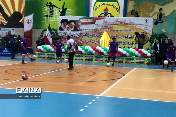 برگزاری مراسم افتتاحیه سی‌و‌نهمین دوره مسابقات فوتبال پسران دوره دوم متوسطه سراسر کشور در آبادان