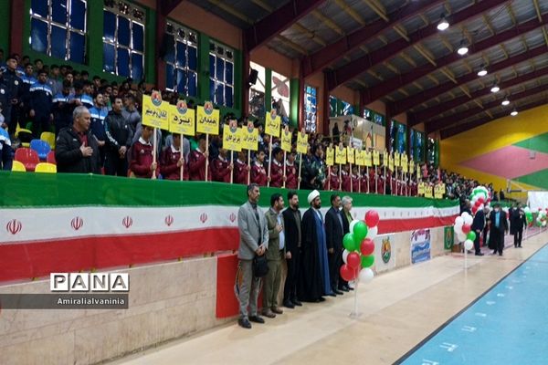 برگزاری مراسم افتتاحیه سی‌و‌نهمین دوره مسابقات فوتبال پسران دوره دوم متوسطه سراسر کشور در آبادان