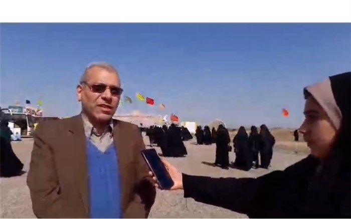 اعزام دانش‌آموزان دبیرستان شاهد کوثر شهرستان نجف‌آباد به اردوی راهیان نور/ فیلم