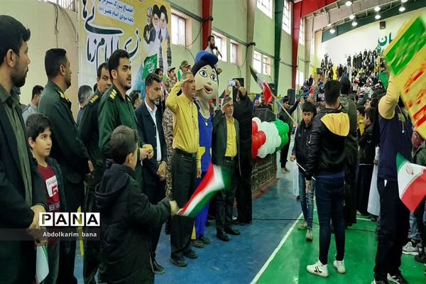 اجتماع بزرگ دانش‌آموزان نسل امام زمان (عج)در دشت آزادگان