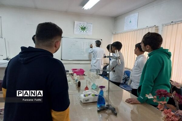تور علمی و کارگاه فیزیک پژوهشسرای تهرانی مقدم چهاردانگه