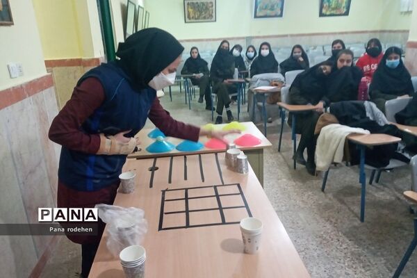 برگزاری مسابقات ورزشی در هنرستان مبتکران رودهن