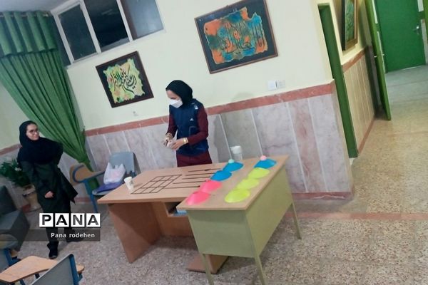 برگزاری مسابقات ورزشی در هنرستان مبتکران رودهن