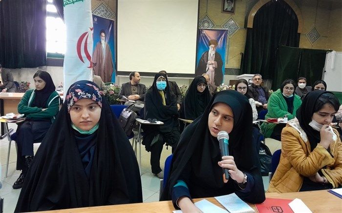 روایت دانش‌آموز نخبه و خبرنگار پانا ملارد از شرکت و سخنرانی در نشست نقد علم نافع