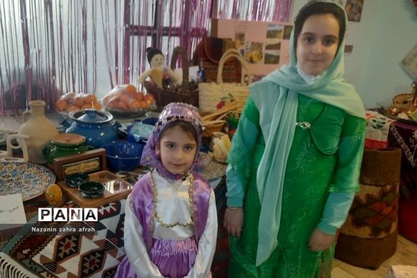 برگزاری جشنواره آیین‌های سرزمین من در دبستان دخترانه سما ۲ رودهن