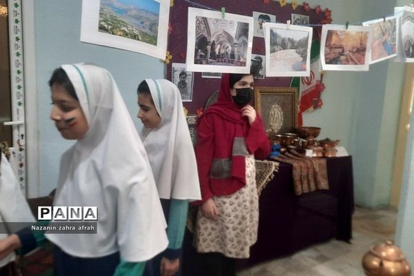 برگزاری جشنواره آیین‌های سرزمین من در دبستان دخترانه سما ۲ رودهن
