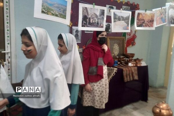 برگزاری جشنواره آیین‌های سرزمین من در دبستان دخترانه سما ۲ رودهن