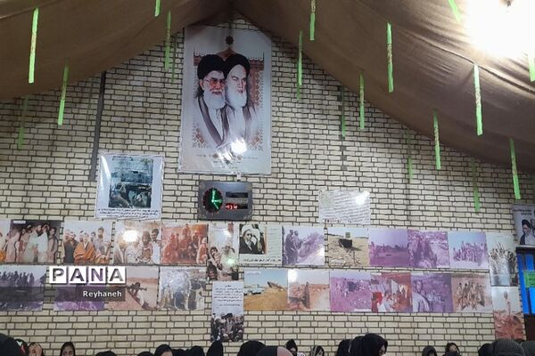 حضور دانش‌آموزان منطقه جوادآباد در اردوی راهیان نور