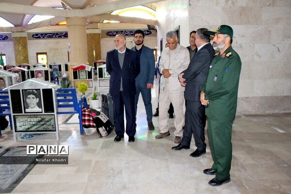 اعزام دانش‌آموزان دختر شهرستان بوشهر به مناطق عملیاتی جنوب