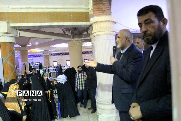 اعزام دانش‌آموزان دختر شهرستان بوشهر به مناطق عملیاتی جنوب