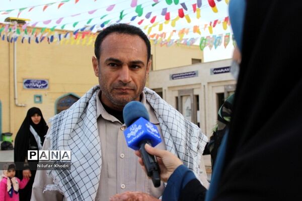 اعزام دانش‌آموزان دختر شهرستان بوشهر به مناطق عملیاتی جنوب