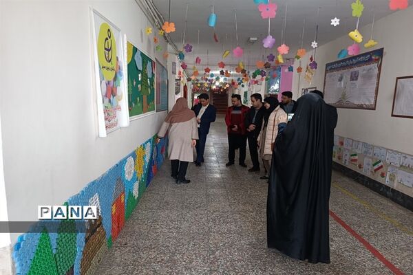 مراسم افتتاح مدرسه پروین اعتصامی به عنوان خانه محیط زیست
