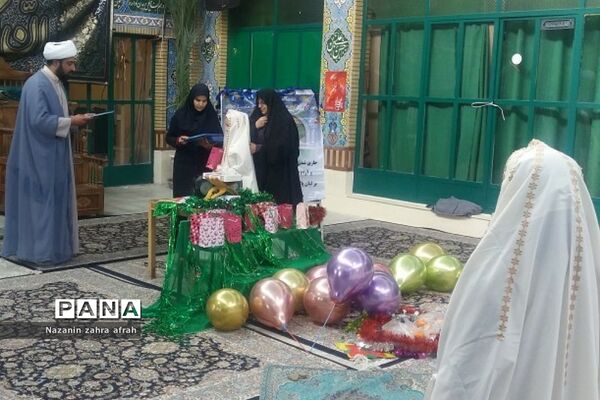 جشن عبادت در دبستان هاجر و حضرت  زینب(س) رودهن