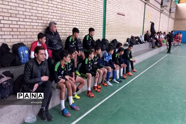 مسابقات فوتسال دانش‌آموزان پسر منطقه کهریزک