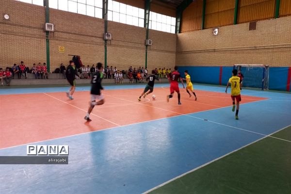 مسابقات فوتسال دانش‌آموزان پسر منطقه کهریزک