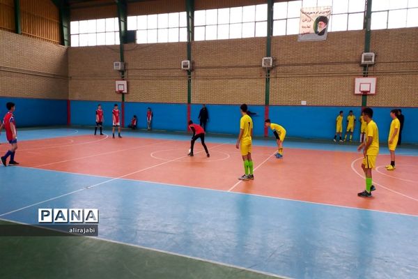 مسابقات فوتسال دانش‌آموزان پسر منطقه کهریزک